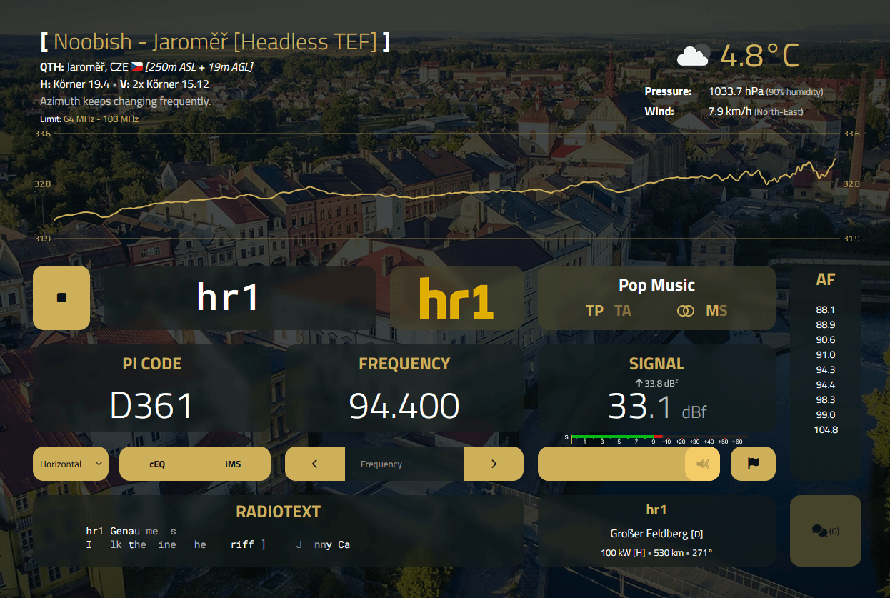 Webserver UI
